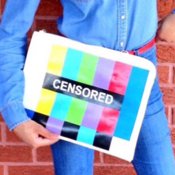 CENSORED/PARENTAL ADV CLUTCH • NWT - Picture 10 of 11